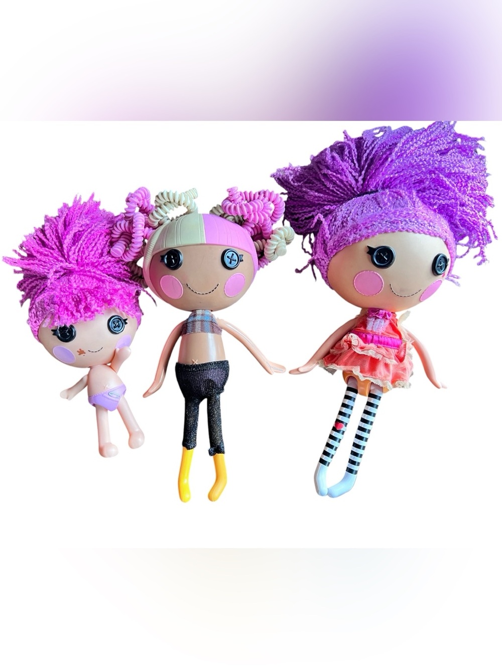 Lalaloopsy Dolls Lot Of 3